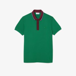 Áo Polo Lacoste Nam Smart Paris Cổ Phối Màu - Duy Hoang