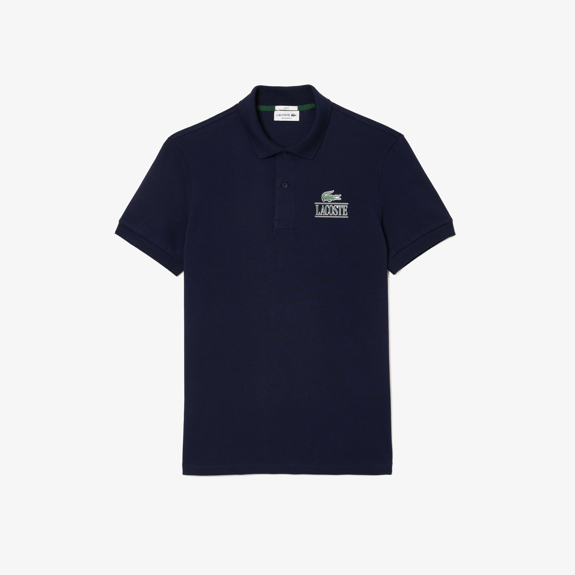 Áo Polo Lacoste Signature Nam Dáng Suông Họa Tiết In - Duy Hoang