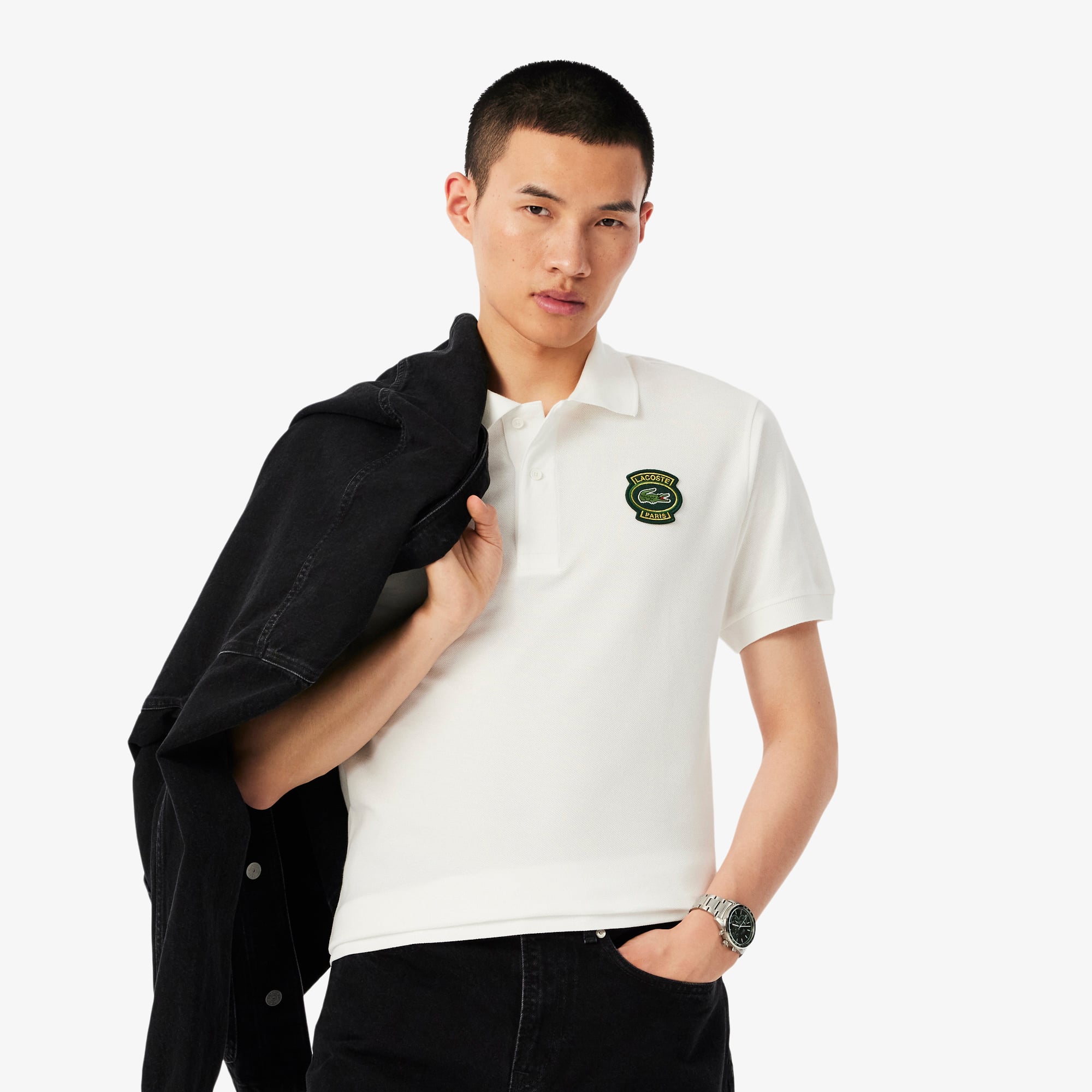 Áo Polo Lacoste Nam Dáng Cổ Điển Có Huy Hiệu Petit Piqué Fit - Duy Hoang