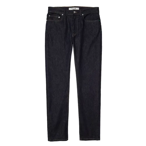 Quần Jean Nam Lacoste Slim Fit Stretch Cotton Denim Jeans HH2704 - ML4 Màu Xanh Đậm Size 33 - Duy Hoang