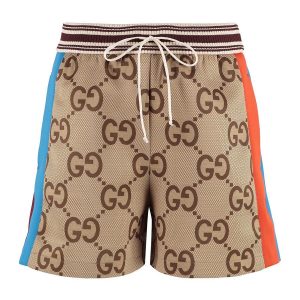 Quần Short Gucci Jumbo GG Fabric Shorts Phối Màu Size XS - Duy Hoang