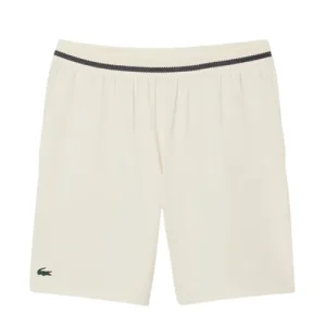 Quần Short Nam Lacoste Tennis x Novak Djokovic GH7413_XDE Màu Trắng Size 4 - Duy Hoang