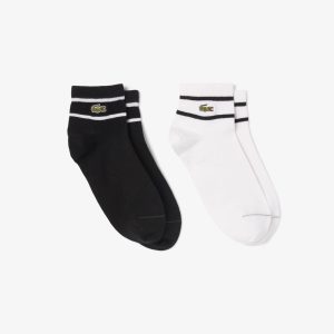 Bộ 2 Đôi Tất Lacoste Unisex Họa Tiết Sọc - Duy Hoang
