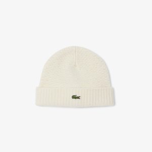 Mũ Len Lacoste Unisex Có Gân - Duy Hoang