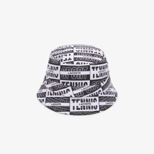 Mũ Bucket Lacoste Unisex Có Thể Sử Dụng Hai Mặt Chất Liệu Cotton Họa Tiết In - Duy Hoang