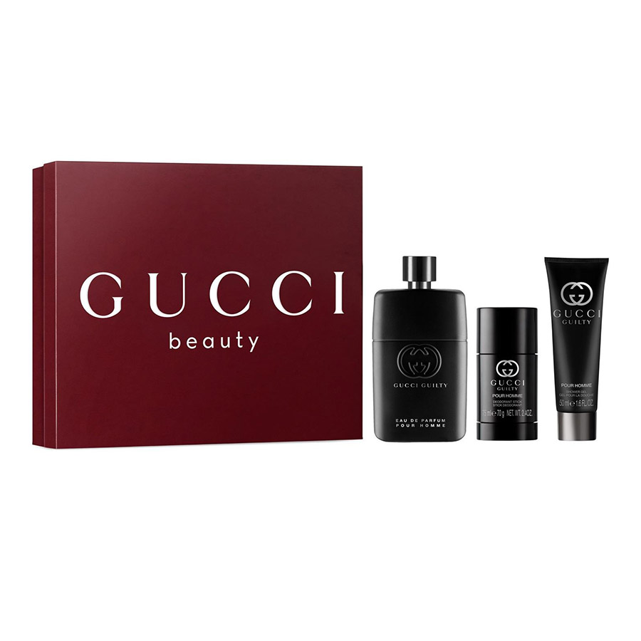 Set Nước Hoa Nam Gucci Guilty Pour Homme Eau de Parfum 3 Món - Duy Hoang
