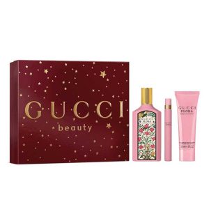 Set Nước Hoa Nữ Gucci Flora Gorgeous Gardenia EDP 3 Món (EDP 100ml + EDP 10ml + Body Lotion 50ml) - Duy Hoang