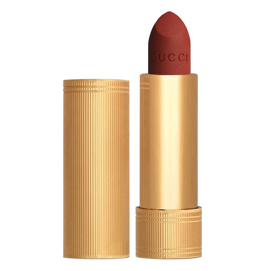 Son Gucci Matte Lip 519 Pauline Red Màu Đỏ Đất - Duy Hoang