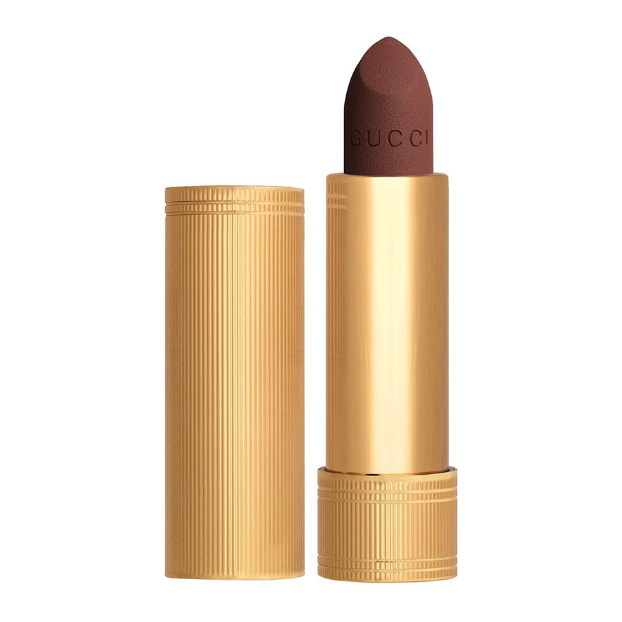 Son Gucci Rouge À Lèvres Matte Lipstick 209 Mona Leslie Cameo Màu Nâu Lạnh - Duy Hoang