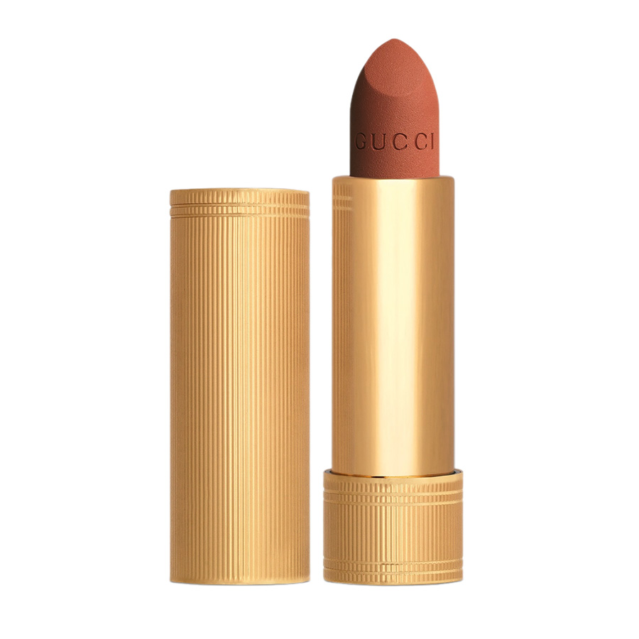 Son Lì Gucci 308 Lucy Dark Orange Matte Màu Cam Gạch - Duy Hoang