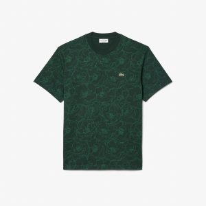 Áo Thun Lacoste Nam Chất Liệu Cotton Dày Họa Tiết In - Duy Hoang