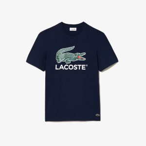 Áo Thun Lacoste Nam Chất Liệu Cotton Họa Tiết Signature Print - Duy Hoang