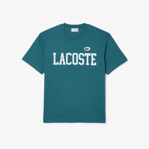 Áo Thun Lacoste Nam Có Huy Hiệu Tương Phản Chất Liệu Cotton - Duy Hoang