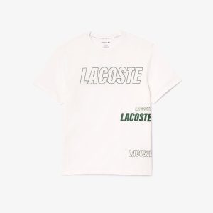 Áo Thun Mặc Nhà Lacoste Nam In Họa Tiết Tương Phản - Duy Hoang