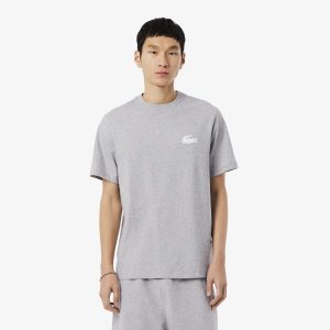 Áo Thun Mặc Nhà Lacoste Nam Chất Liệu Cotton Hình In Cá Sấu - Duy Hoang