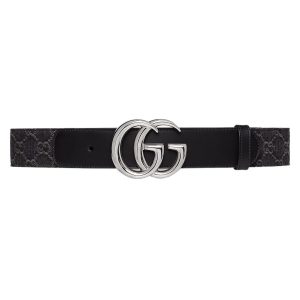 Thắt Lưng Gucci GG Marmont Wide Belt 400593FAC2F8450 Màu Đen Size 90 - Duy Hoang