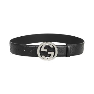 Thắt Lưng Nam Gucci 411924 CWC1N 1000 Màu Đen Size 105 - Duy Hoang