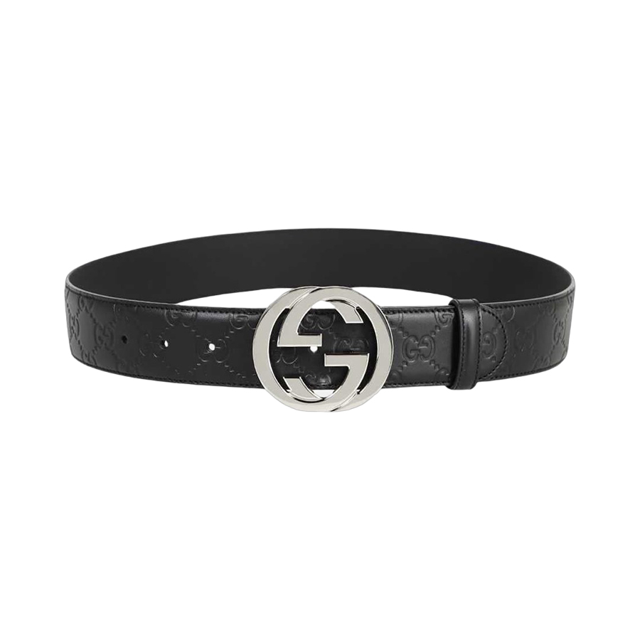 Thắt Lưng Nam Gucci 411924 CWC1N 1000 Màu Đen Size 105 - Duy Hoang