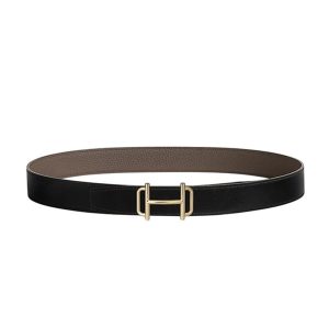 Thắt Lưng Nam Hermès Royal Belt Buckle & Reversible Leather Strap 32mm Noir / Étain  Màu Nâu Đen Size 95 - Duy Hoang
