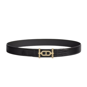 Thắt Lưng Nữ Hermès Ancre Belt Buckle & Leather Strap Màu Đen - Duy Hoang