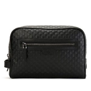 Túi Cầm Tay Nam Gucci Men's Second Clutch Bag Pouch Màu Đen - Duy Hoang