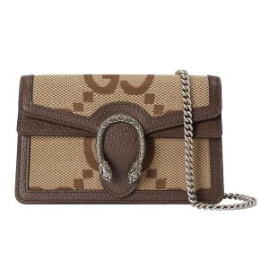 Túi Đeo Chéo Nữ Gucci Dionysus Jumbo Gg Super Mini Bag 476432 UKMBN 2572 Màu Nâu - Duy Hoang