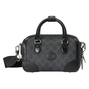 Túi Đeo Chéo Gucci GG Supreme 723307 92THN 1000 Màu Đen - Duy Hoang