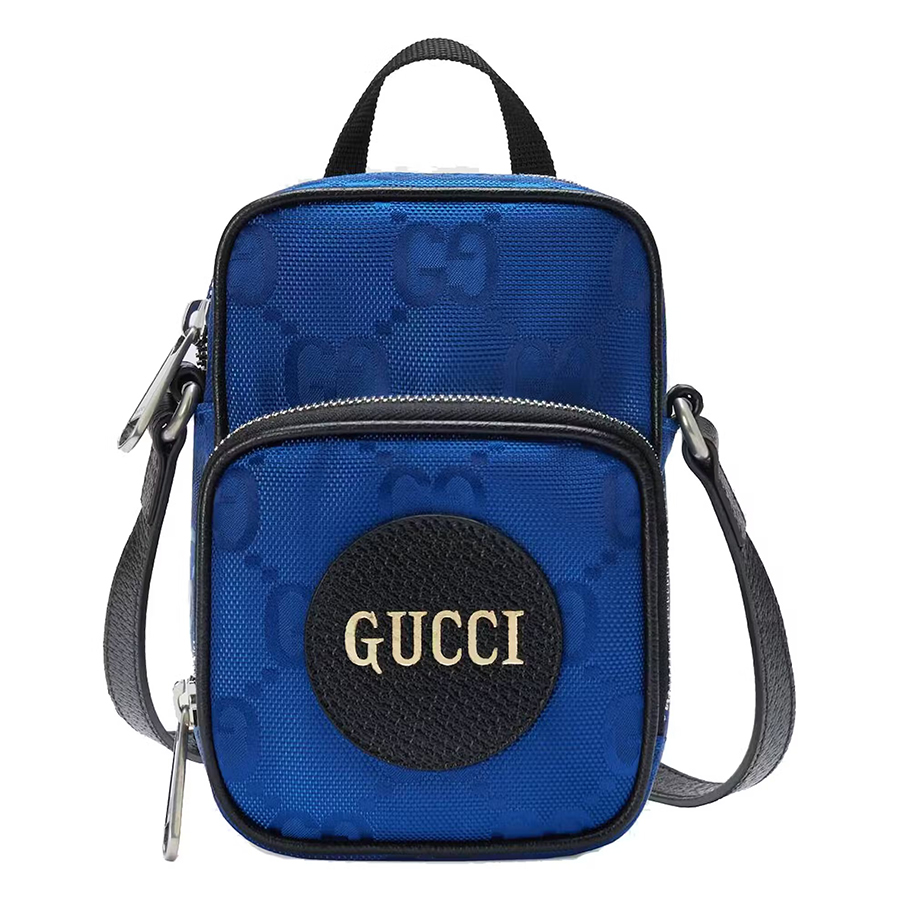 Túi Đeo Chéo Nam Gucci Off The Grid Mini Messenger Crossbody Bag Màu Xanh Navy - Duy Hoang
