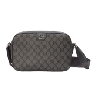 Túi Đeo Chéo Gucci Ophidia Medium Messenger Bag Grey Black Màu Xám Đen - Duy Hoang