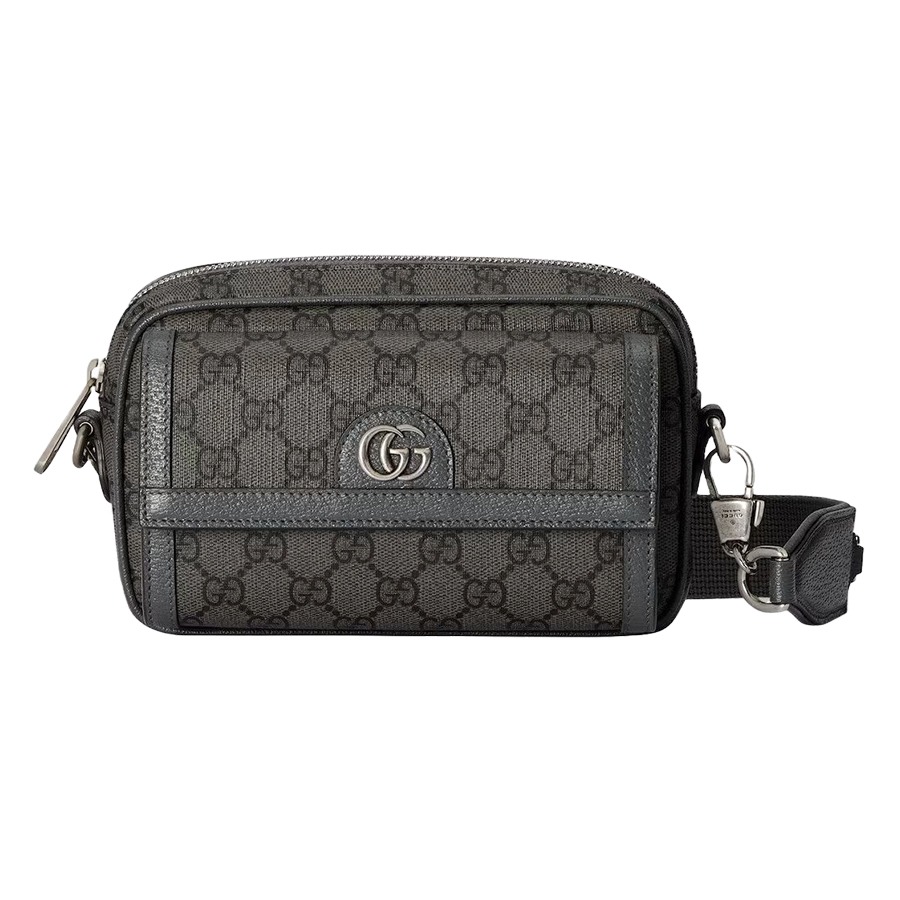 Túi Đeo Chéo Nam Gucci GG Mini Sac Ophidia Crossbody Bag Grey Màu Xám - Duy Hoang