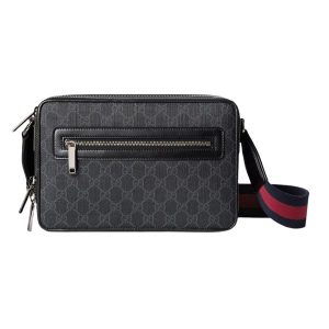 Túi Đeo Chéo Nam Gucci Medium GG Crossbody Bag Màu Đen - Duy Hoang