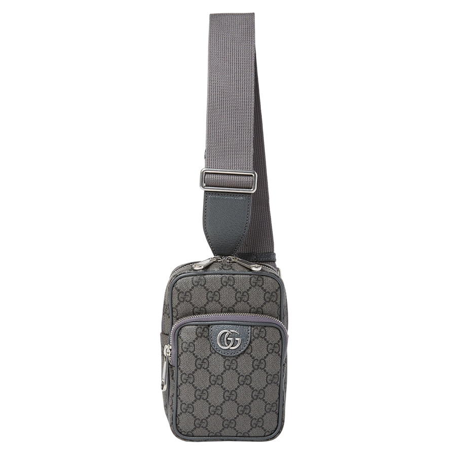 Túi Đeo Chéo Nam Gucci Ophidia GG Mini Crossbody Bag 752565 UULHK 8576 Màu Xám - Duy Hoang