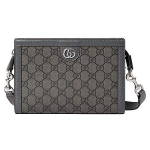 Túi Đeo Chéo Nam Gucci Ophidia Super Mini Bag Grey 795467-UULBN-1244 Màu Xám - Duy Hoang