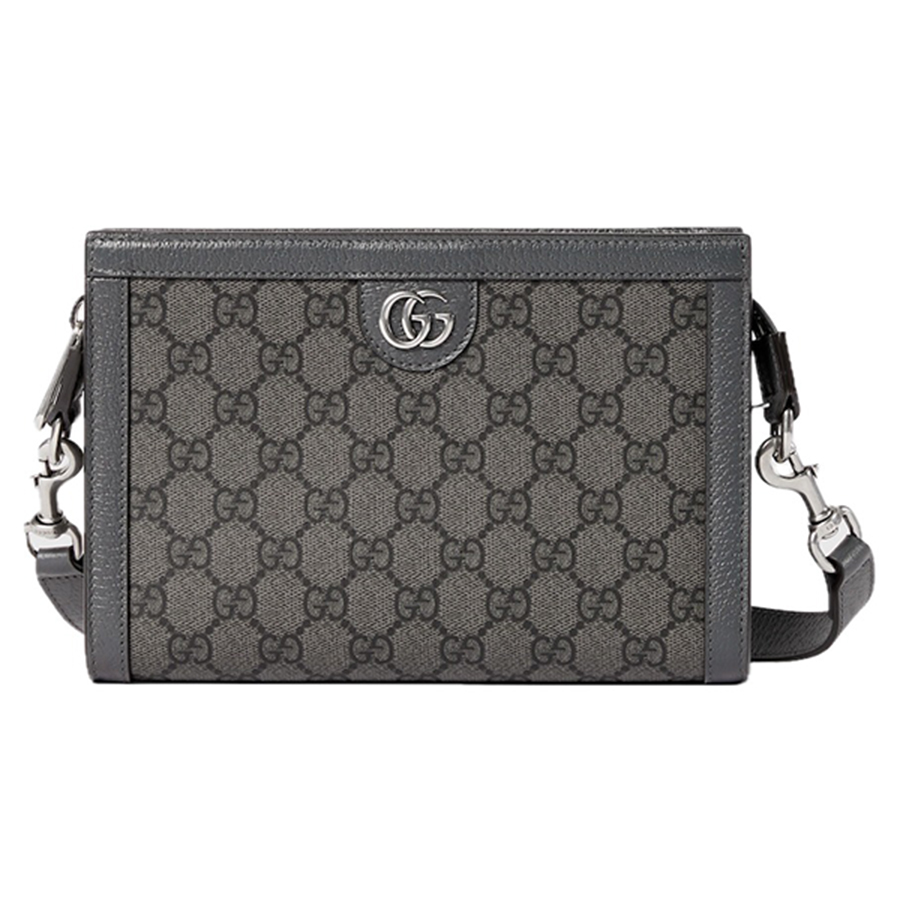 Túi Đeo Chéo Nam Gucci Ophidia Super Mini Bag Grey 795467-UULBN-1244 Màu Xám - Duy Hoang