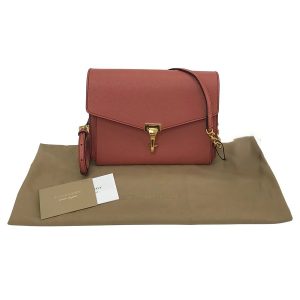 Túi Đeo Chéo Nữ Burberry Bolsa Macken Crossbody Coral Màu Hồng Vỏ Đỗ - Duy Hoang