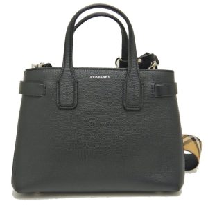 Túi Đeo Chéo Nữ Burberry Small Banner 4076748 Màu Đen - Duy Hoang