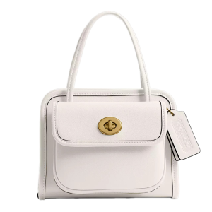 Túi Đeo Chéo Nữ Coach Safari Crossbody Bag CW643 Màu Trắng - Duy Hoang