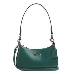 Túi Đeo Chéo Nữ Coach Teri Mini Crossbody Bag CW310 Màu Xanh Green - Duy Hoang