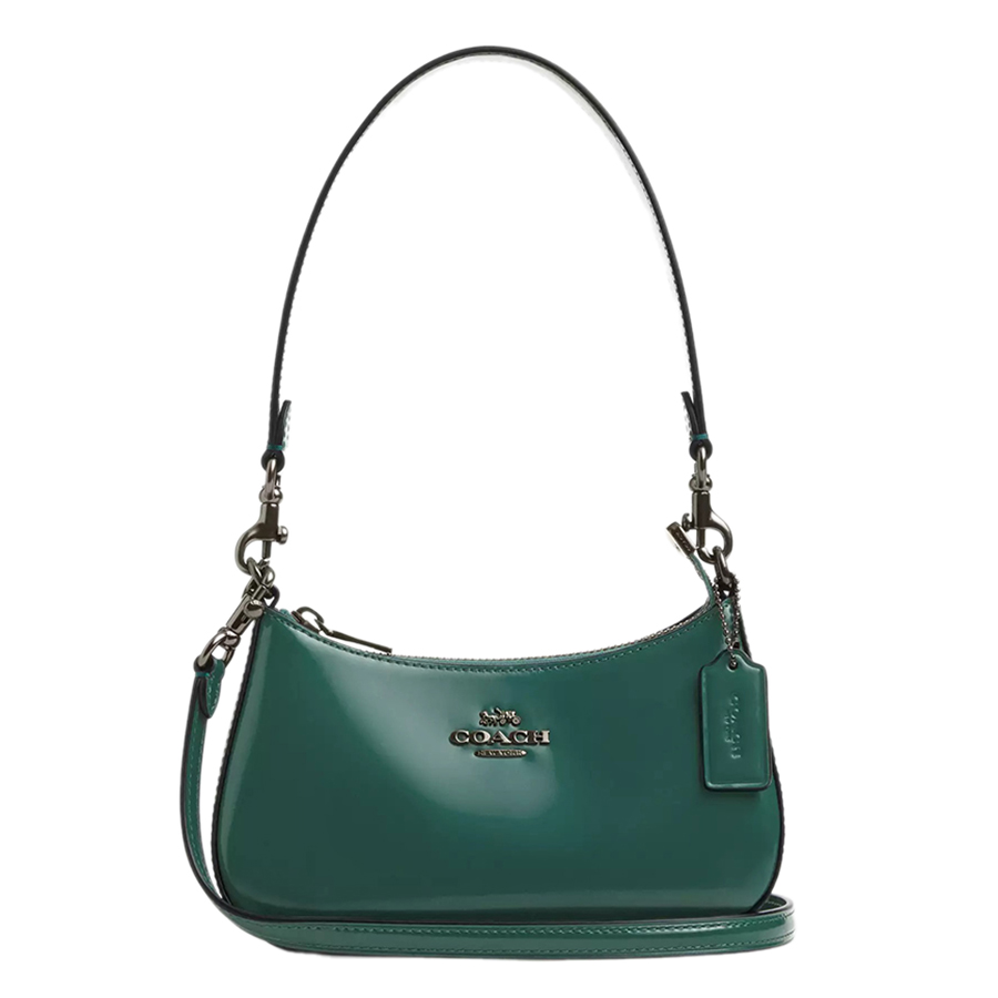 Túi Đeo Chéo Nữ Coach Teri Mini Crossbody Bag CW310 Màu Xanh Green - Duy Hoang