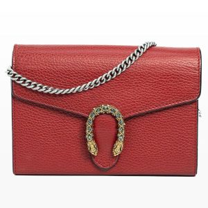 Túi Đeo Chéo Nữ Gucci Dionysus GG Supreme Mini Màu Đỏ - Duy Hoang
