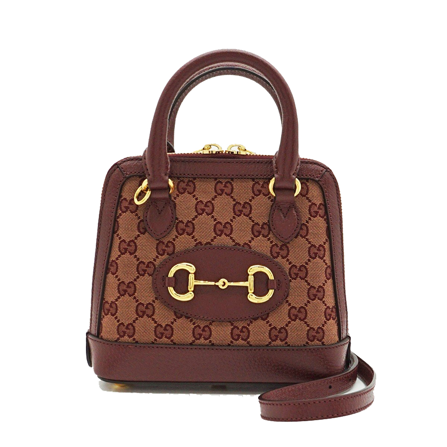Túi Đeo Chéo Nữ Gucci GG 3WAY 677212 Màu Nâu Đỏ - Duy Hoang