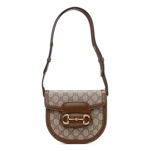 Túi Đeo Chéo Nữ Gucci Horsebit 1955 Mini Bag Màu Be Nâu - Duy Hoang