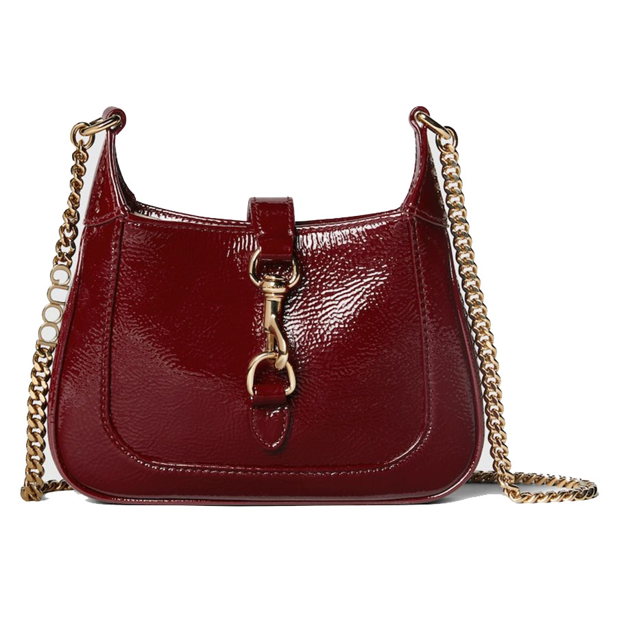 Túi Đeo Chéo Nữ Gucci Jackie Notte Mini Bag Màu Đỏ Đô - Duy Hoang