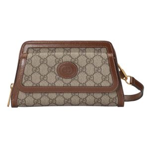 Túi Đeo Chéo Gucci Mini Bag With Interlocking G 723177-92TCG-8563 Màu Nâu - Duy Hoang