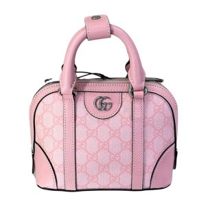 Túi Đeo Chéo Nữ Gucci Ophidia GG Print Dollar Màu Hồng - Duy Hoang