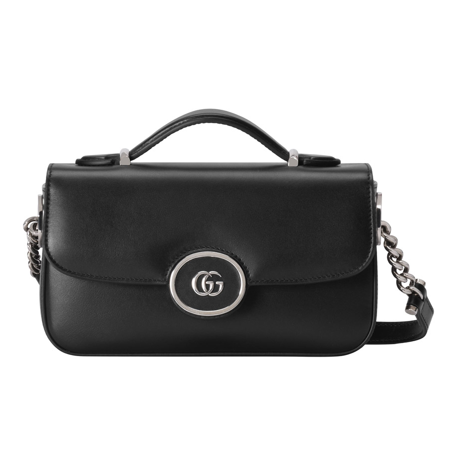 Túi Đeo Chéo Nữ Gucci Petite GG Mini Bag Màu Đen - Duy Hoang