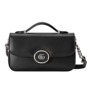 Túi Đeo Chéo Nữ Gucci Petite GG Mini Shoulder Bag Màu Đen - Duy Hoang