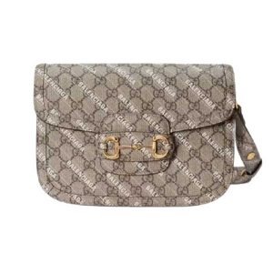 Túi Đeo Chéo Gucci The Hacker Project Small Horsebit 1955 Beige Màu Be Họa Tiết - Duy Hoang