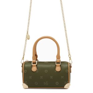Túi Đeo Chéo Nữ Lyn Ashlyn Mini Handle Crossbody Bag - Dark Green L26CBWA007 Màu Xanh Green - Duy Hoang