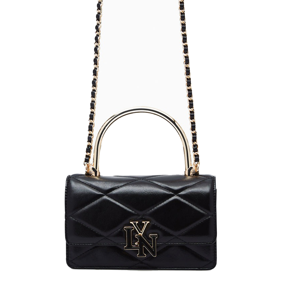 Túi Đeo Chéo Nữ Lyn Estella Mini Crossbody Bag - Black L26CBWA146 Màu Đen - Duy Hoang